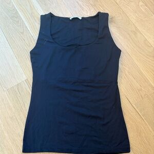 Zara Sleek Black Tank Top